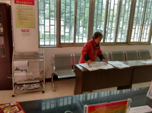 为社区分发报刊